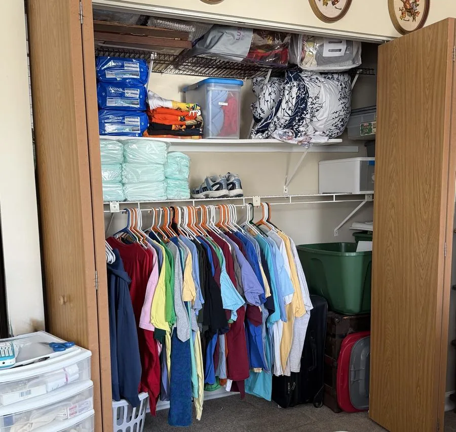 Closet Reset after