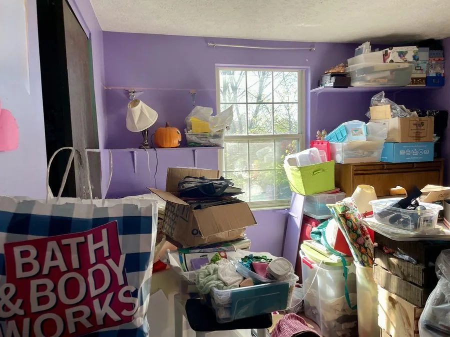 Craft Room Makeover before