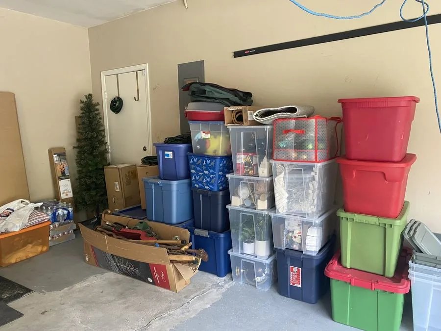 Garage after Wendy's help